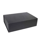 Große schwarze Magnetbox, geschlossen, Format 05